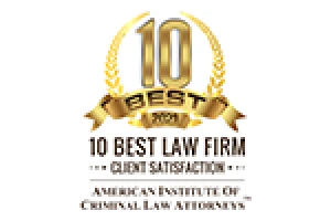10 Best Law Firm 2021 - Badge
